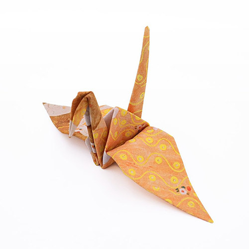 Origami Cloth 世界の名画が折り紙になった眼鏡拭き「クリムト」